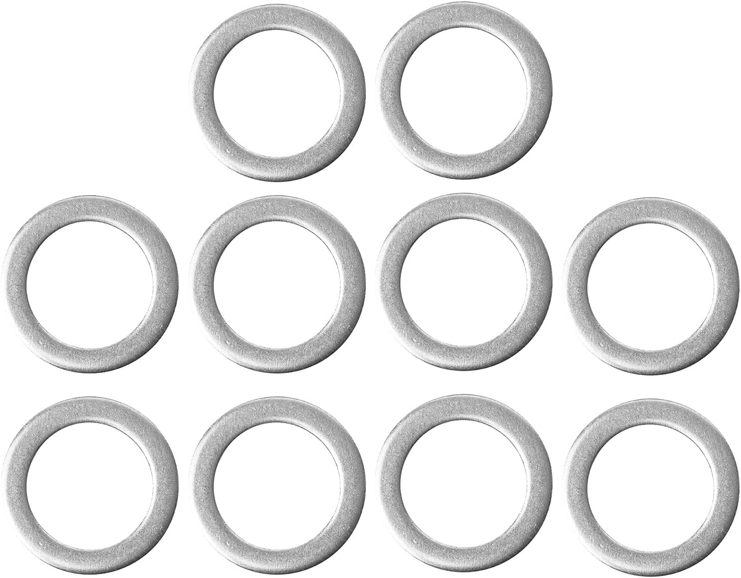 Oil Drian Plug Crush Washer Gasket Fit For Hyundai Kia - Oil Pan Washer Gasket Ring Seal Fit For Sonata Elantra Accent Tucson Veloster Sorento Optima Soul Forte, Replace 21513-23001
